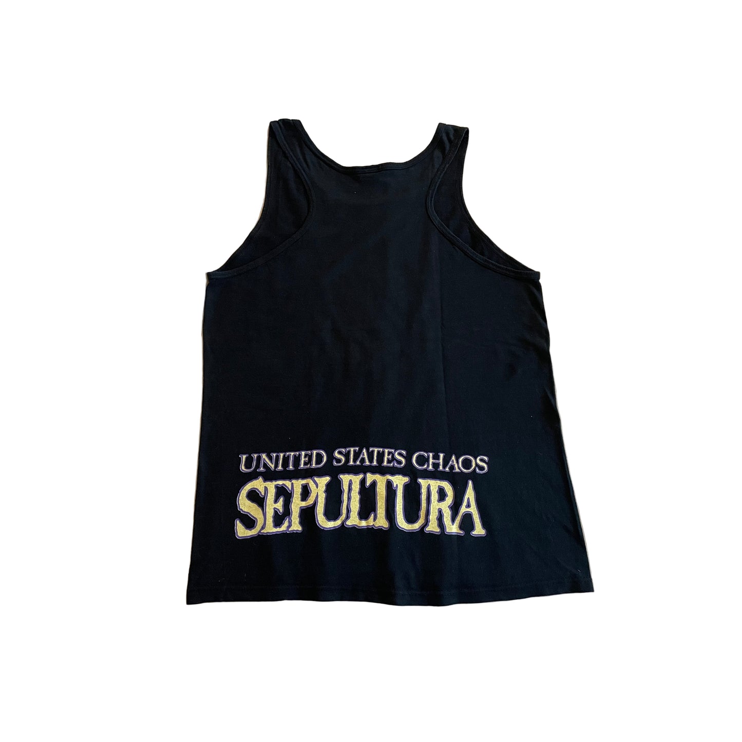 Sepultura - United States Chaos - Original Vintage 1993 Tanktop