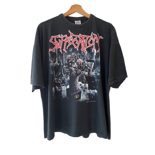 Suffocation - Breeding The Spawn - Original Vintage 1992 t-shirt