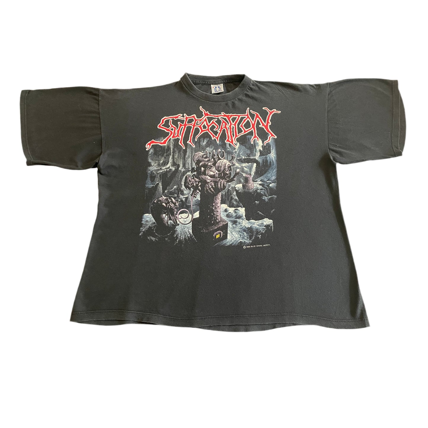 Suffocation - Breeding The Spawn - Original Vintage 1992 t-shirt