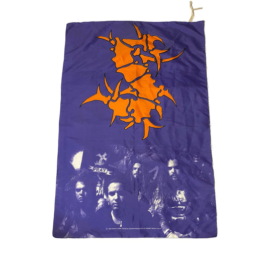 Sepultura - Original Vintage 1993 Blue Grape Flag