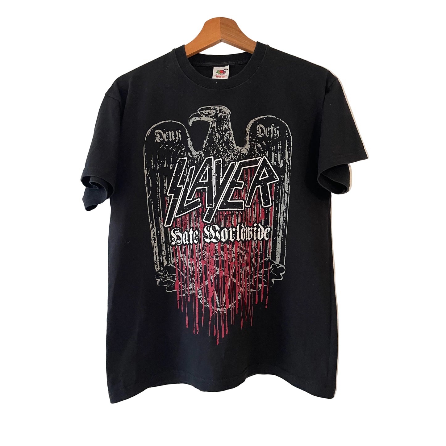 Slayer - Hate Worldwide / World Tour 2011 - Original T-Shirt