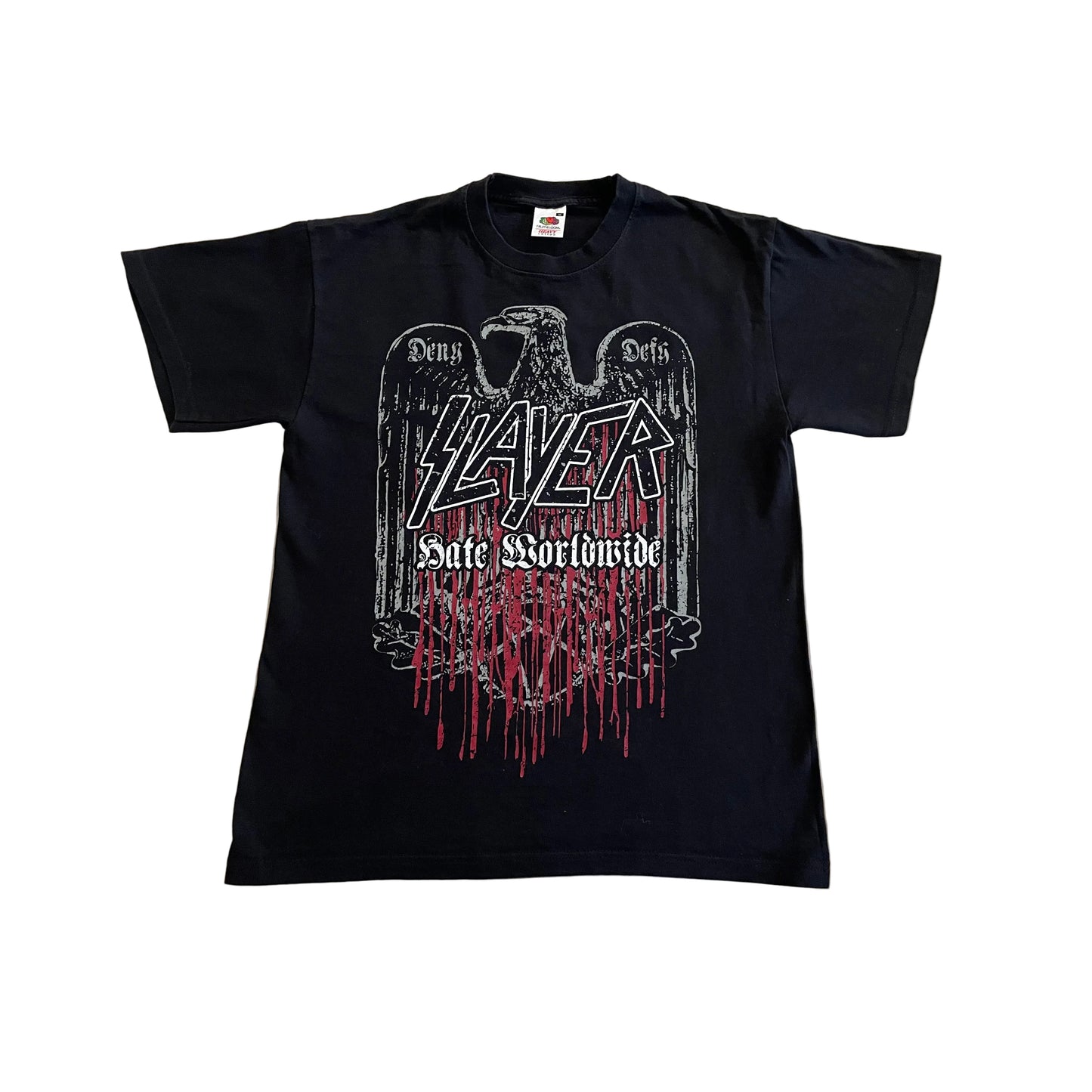 Slayer - Hate Worldwide / World Tour 2011 - Original T-Shirt