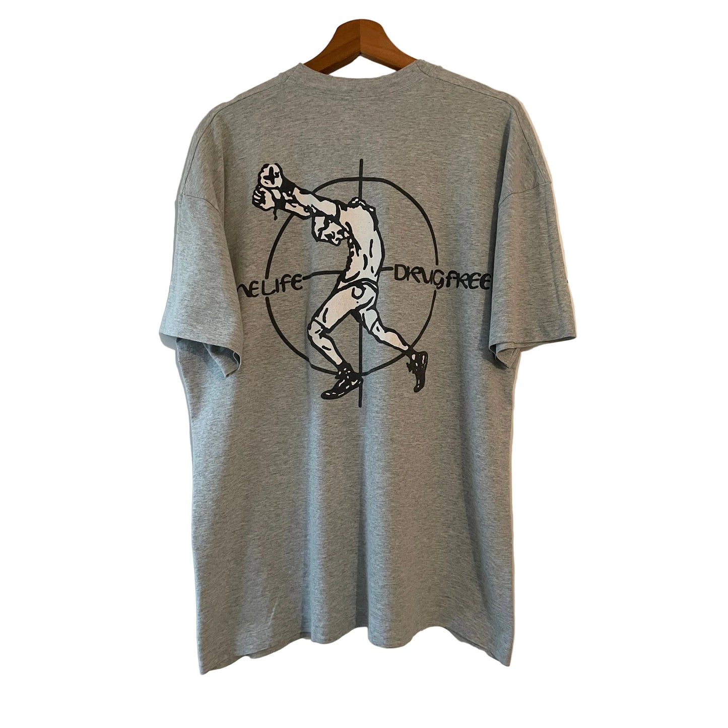 Confront - One Life Drug Free - Original Vintage 90’s t-shirt