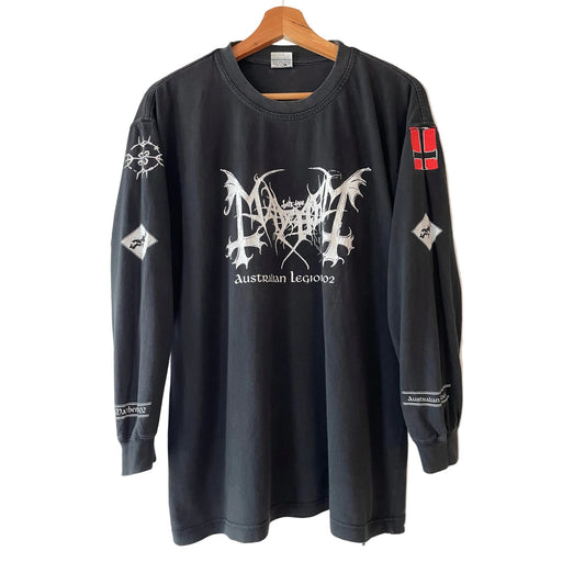 Mayhem - Australian Legion 2002 - Original Vintage Longsleeve