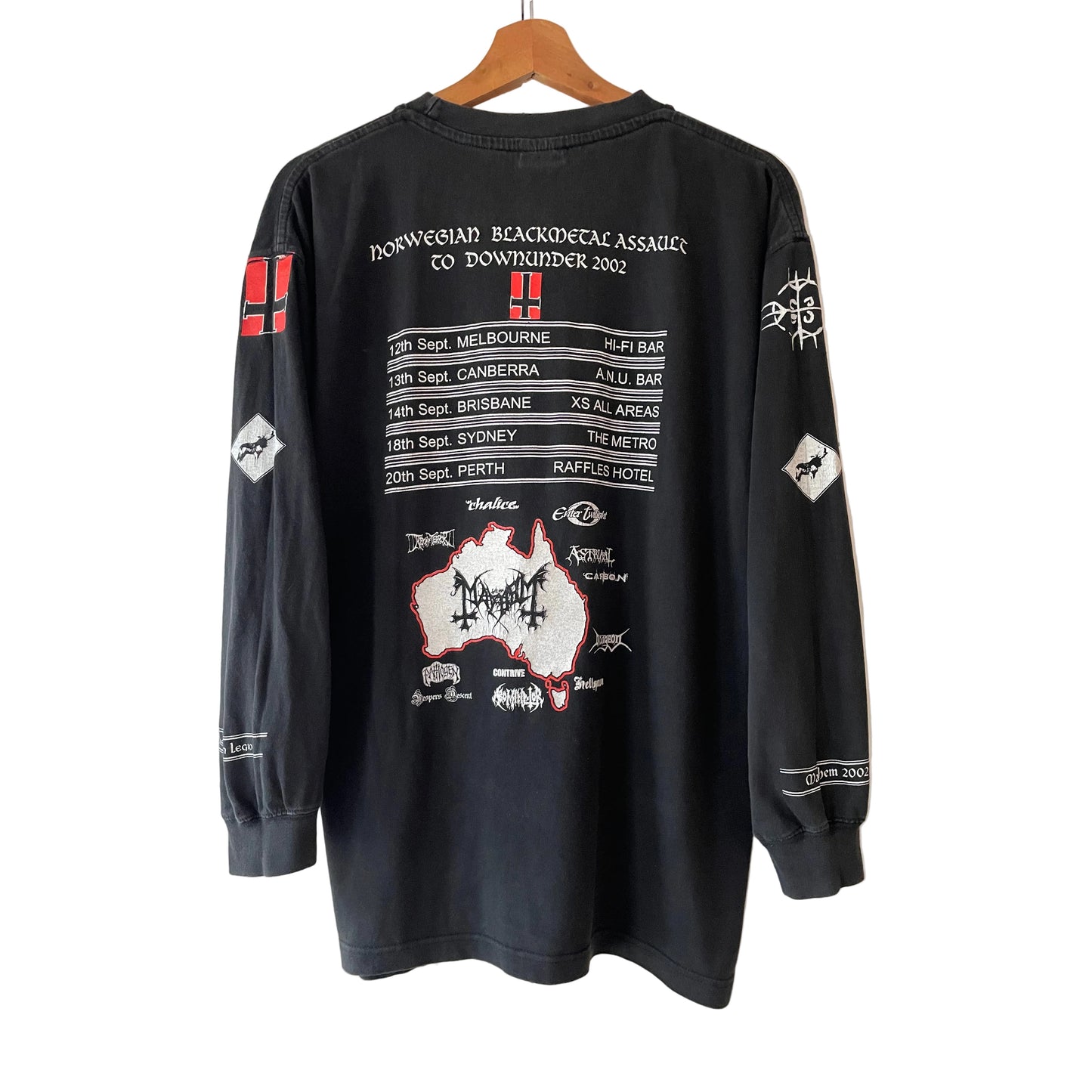Mayhem - Australian Legion 2002 - Original Vintage Longsleeve