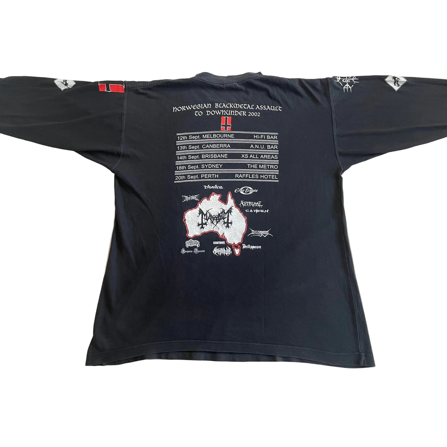 Mayhem - Australian Legion 2002 - Original Vintage Longsleeve