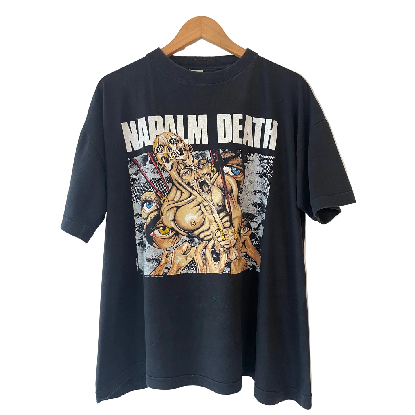 Napalm Death - Mass Appeal Madness - Original Vintage 1991 t-shirt