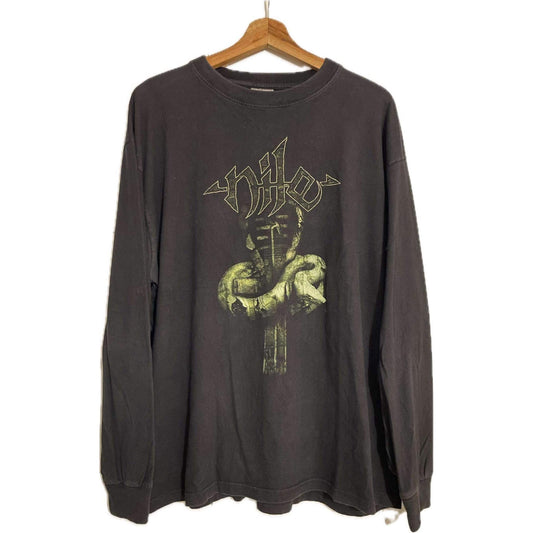Nile - In Their Darkened Shrines / European Tour ‘02 - Original Vintage Longsleeve