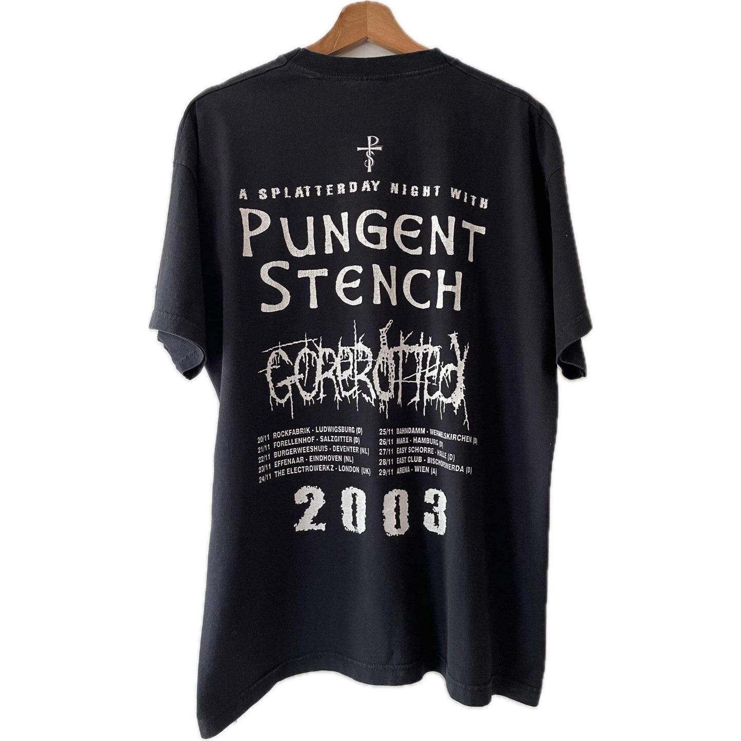 Pungent Stench / Gorerotted - Original Vintage ‘03 Tourshirt