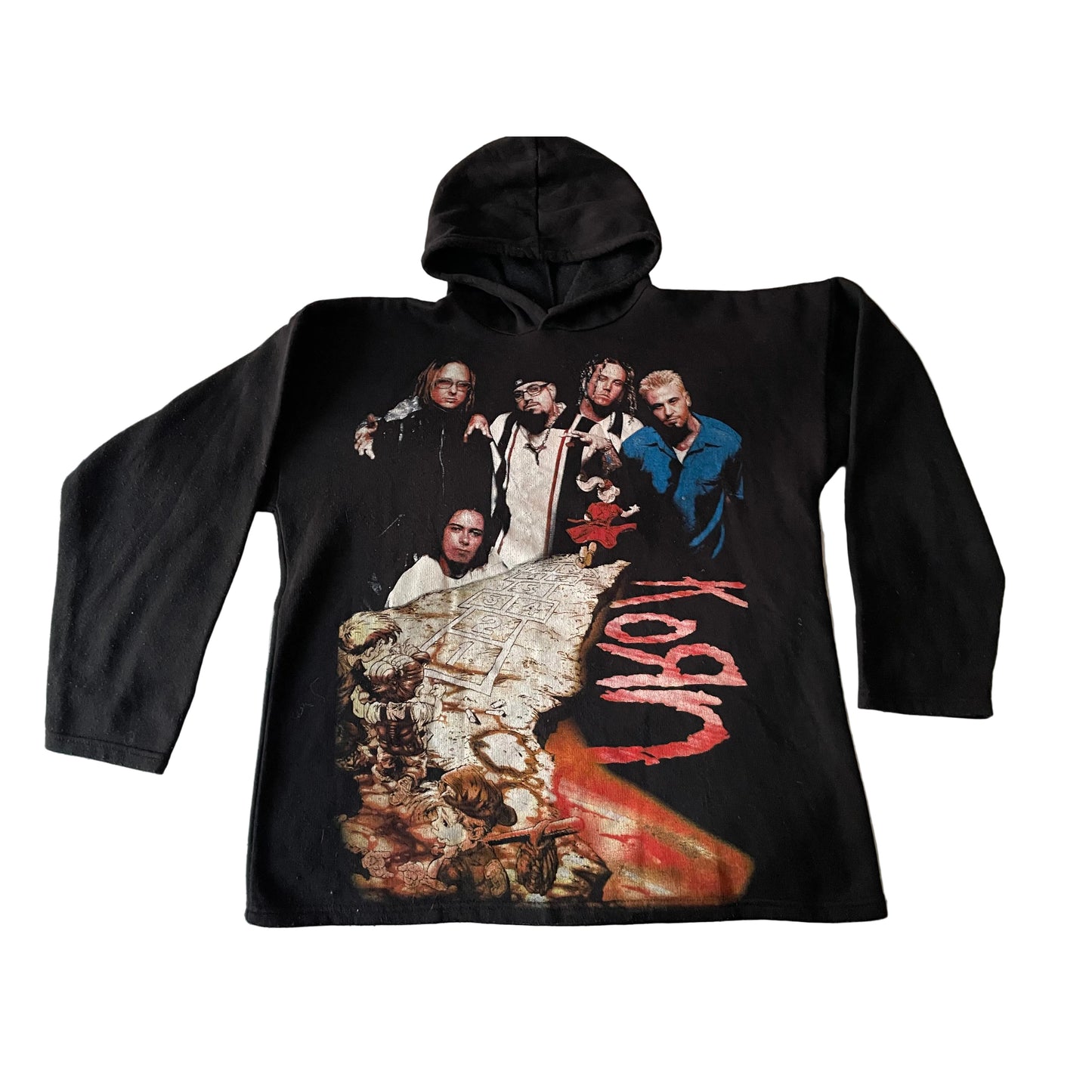 Korn - Follow The Leader - 90’s Vintage European Bootleg Hoodie